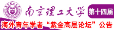 操骚逼free南京理工大学第十四届海外青年学者紫金论坛诚邀海内外英才！